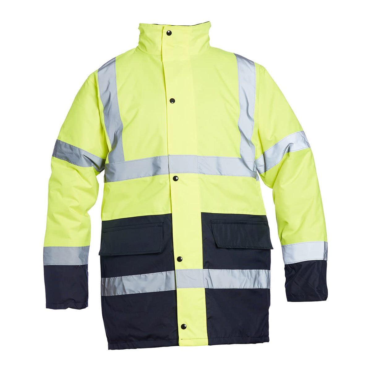 Blackrock Hi Vis Waterproof Jacket, Mens Womens Reflective Work Jacket, High Visibility