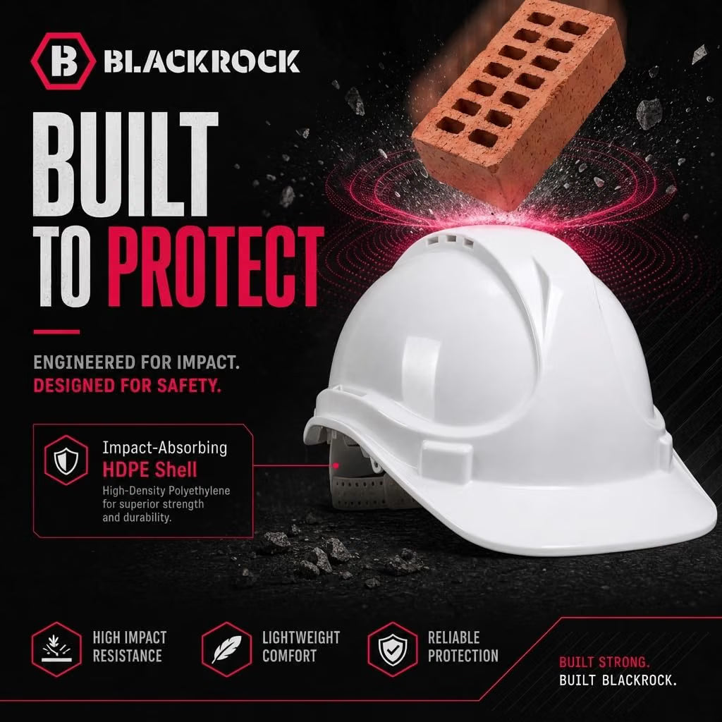 Blackrock Six Point Hard Hat