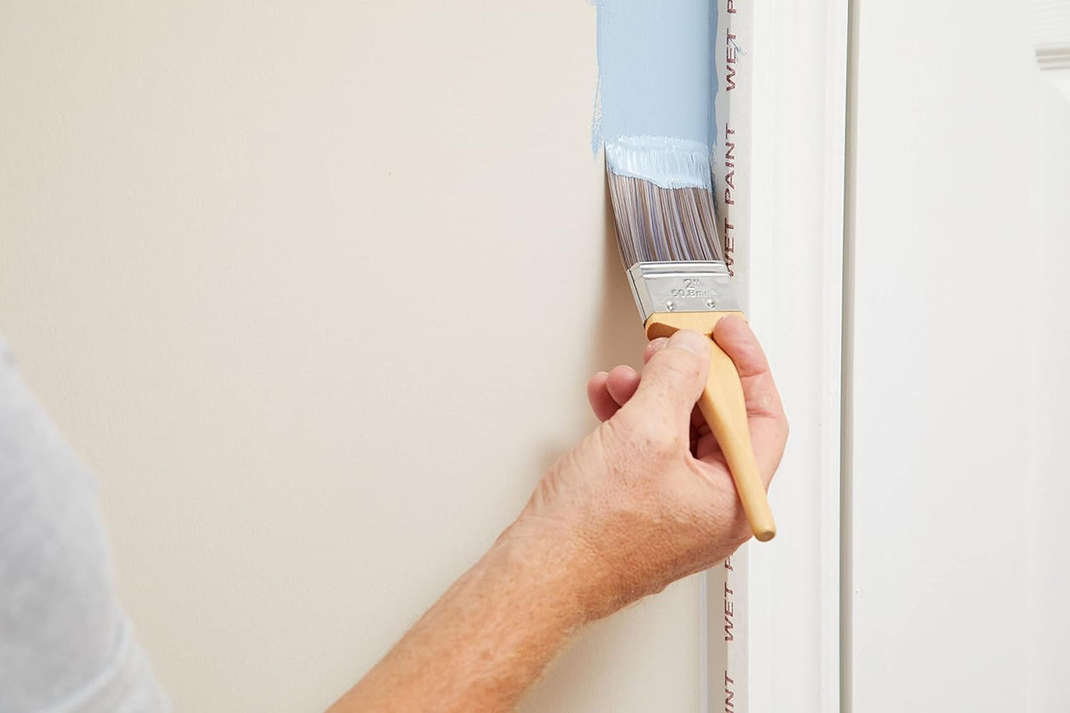 Fit For The Job 5 piece Diamond DIY Paint Brush Set For A Smooth Finish with Emulsion, Gloss and Satin