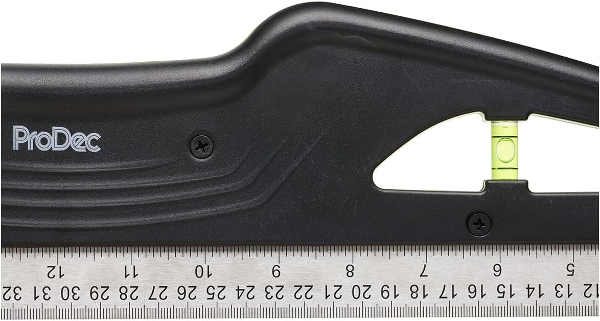 ProDec 24&quot; Trimming and Smoothing Edge with Integral Horizontal and Vertical Spirit Levels