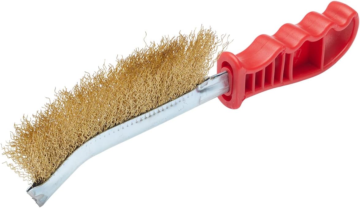 Fit For The Job Universal Wire Brush for Heavy Duty Cleaning of Wood, Metal, Masonry and More