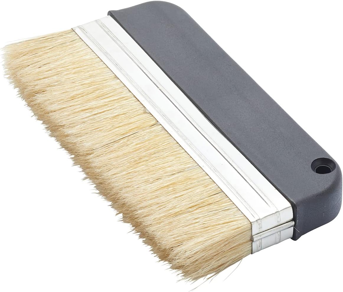 Fit For The Job 7 inch Paperhanging Brush for Fast Efficient Smoothing and Air Bubble Removal with Wallpaper