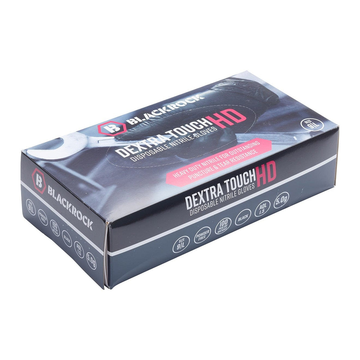 Blackrock Box Of 100 Dextra Touch HD Nitrile Gloves Powder Free