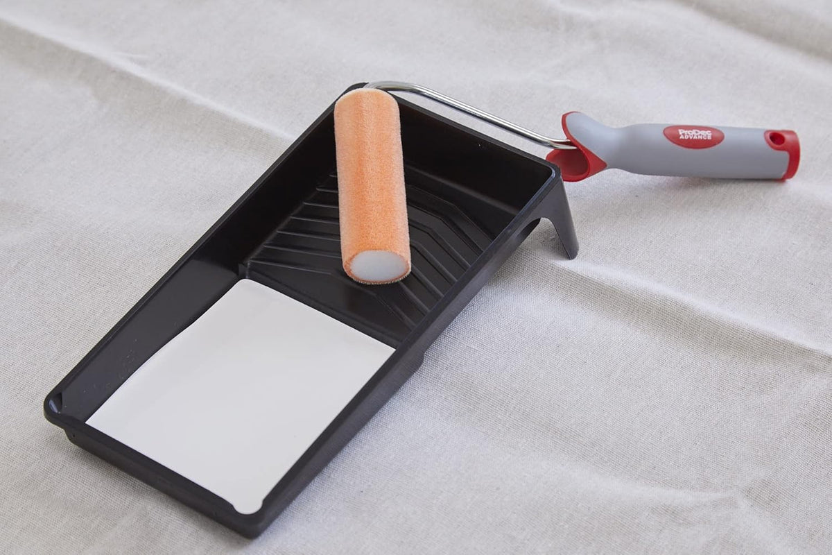 ProDec Advance 2 Pack 4 inch Flock Mini Paint Rollers for an Ultra-Smooth Finish with Gloss