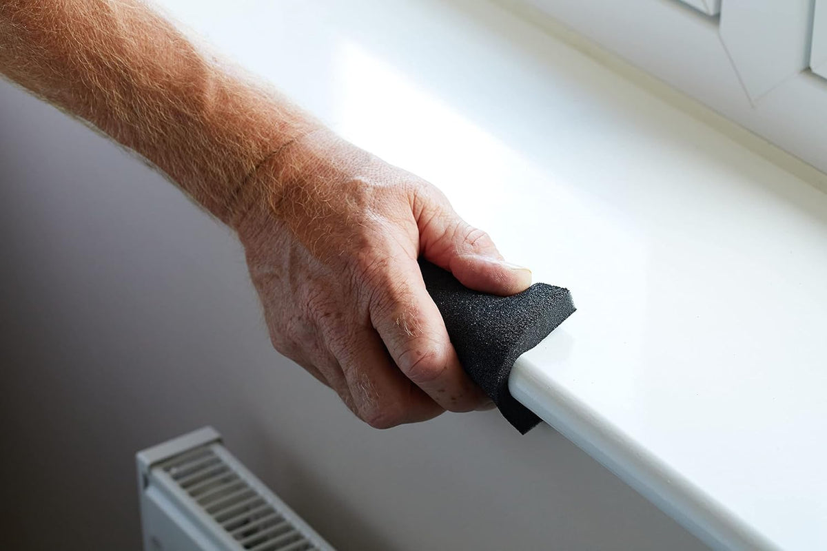 ProDec Coarse Grit Flexible Foam Filled Sanding Pad for Flat &amp; Curved Wood &amp; Metal Surfaces