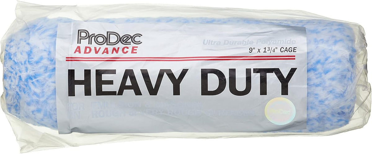 ProDec Advance 9 inch x 1.75" Extra Long Pile Ultra Tough Heavy Duty Woven Polyamide