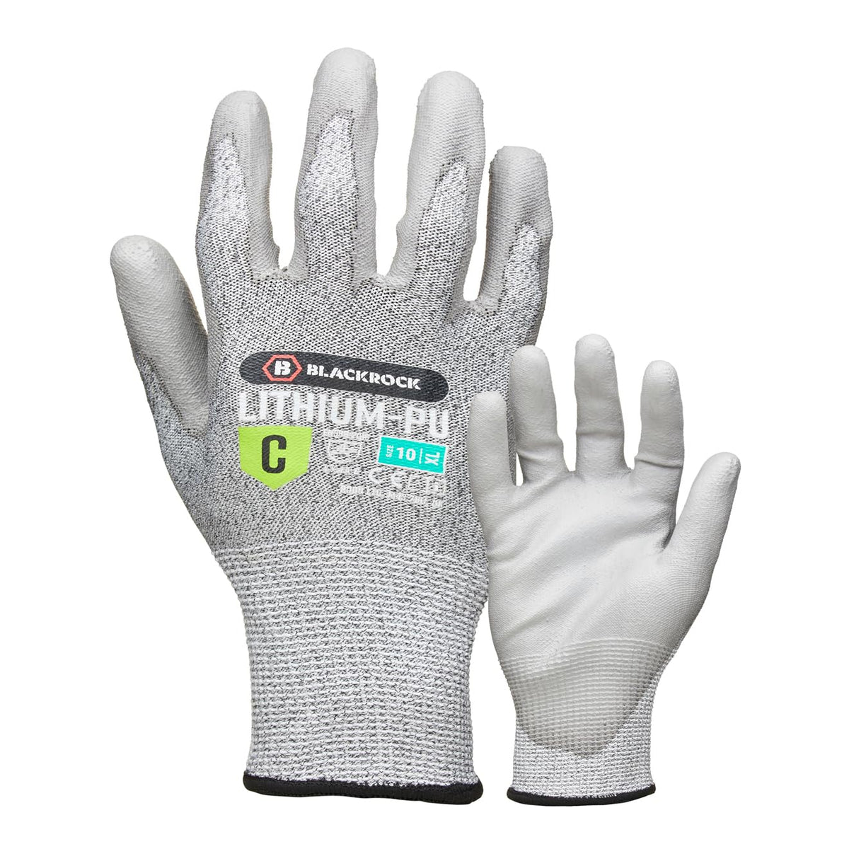 Blackrock Lithium PU Cut Resistant Level C Gloves, for Men and Women, Wood Carving Safety Gloves, Slash/Knife Resistant