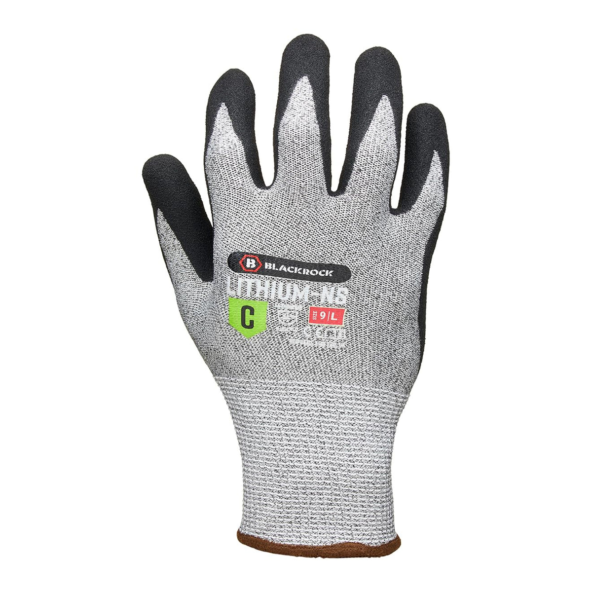 Blackrock Sandy Nitrile Lithium Cut Resistant Level C Gloves, for Men and Women, Wood Carving, Slash Knife Resistant