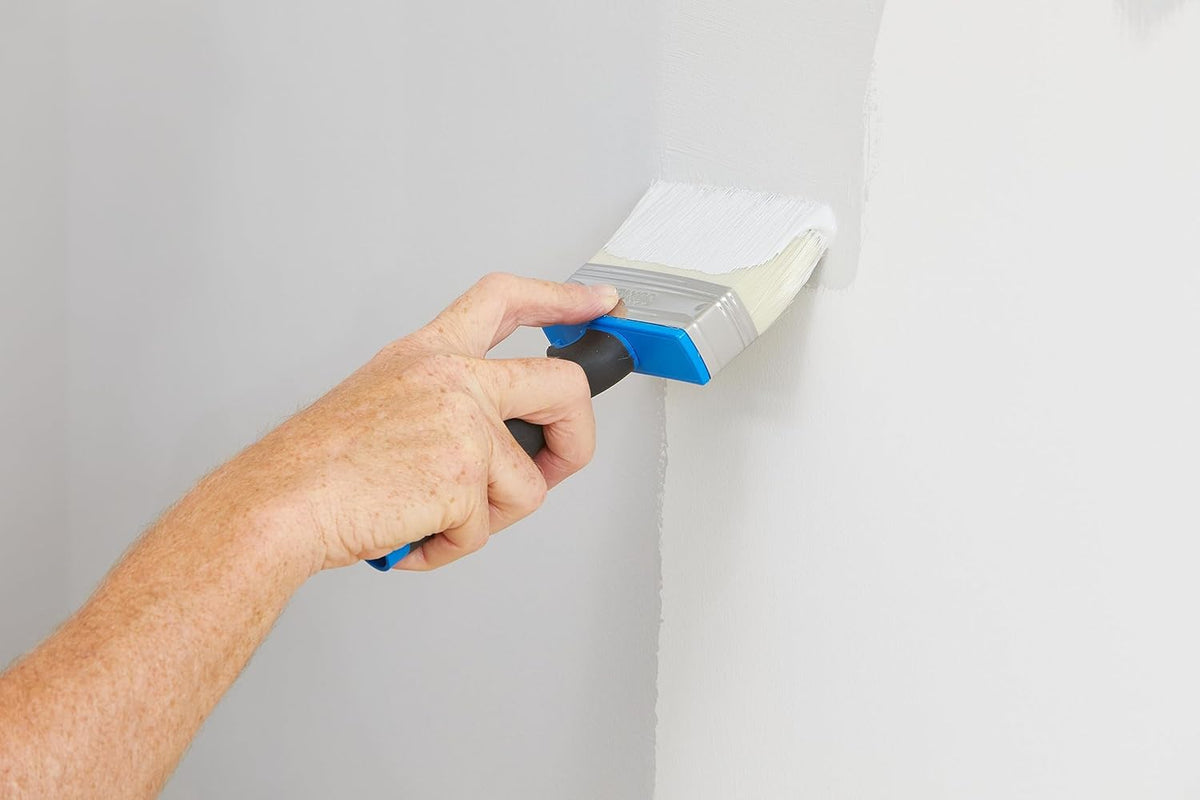 Fit For The Job Block Brush 4 inch Large Capacity for Emulsion with High Volume Coverage and Fast Painting