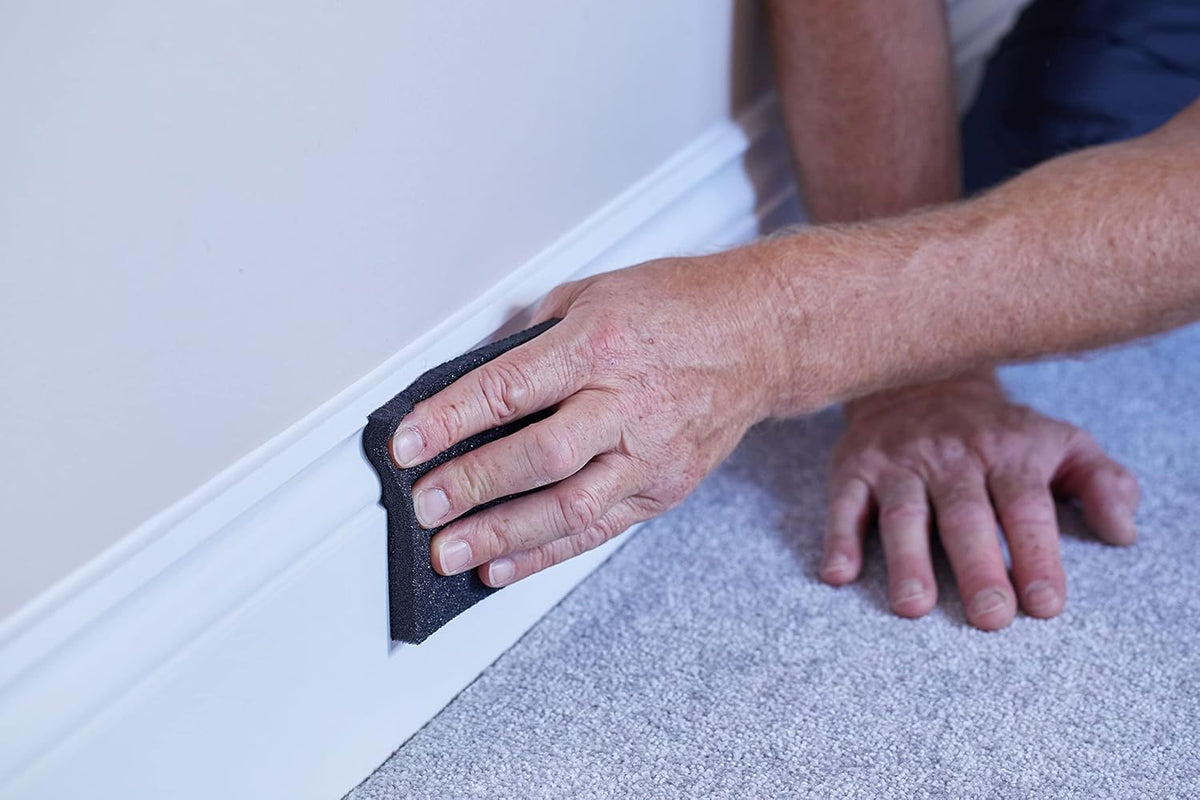 ProDec Medium Grit Flexible Foam Filled Sanding Pad for Flat & Curved Wood & Metal Surfaces