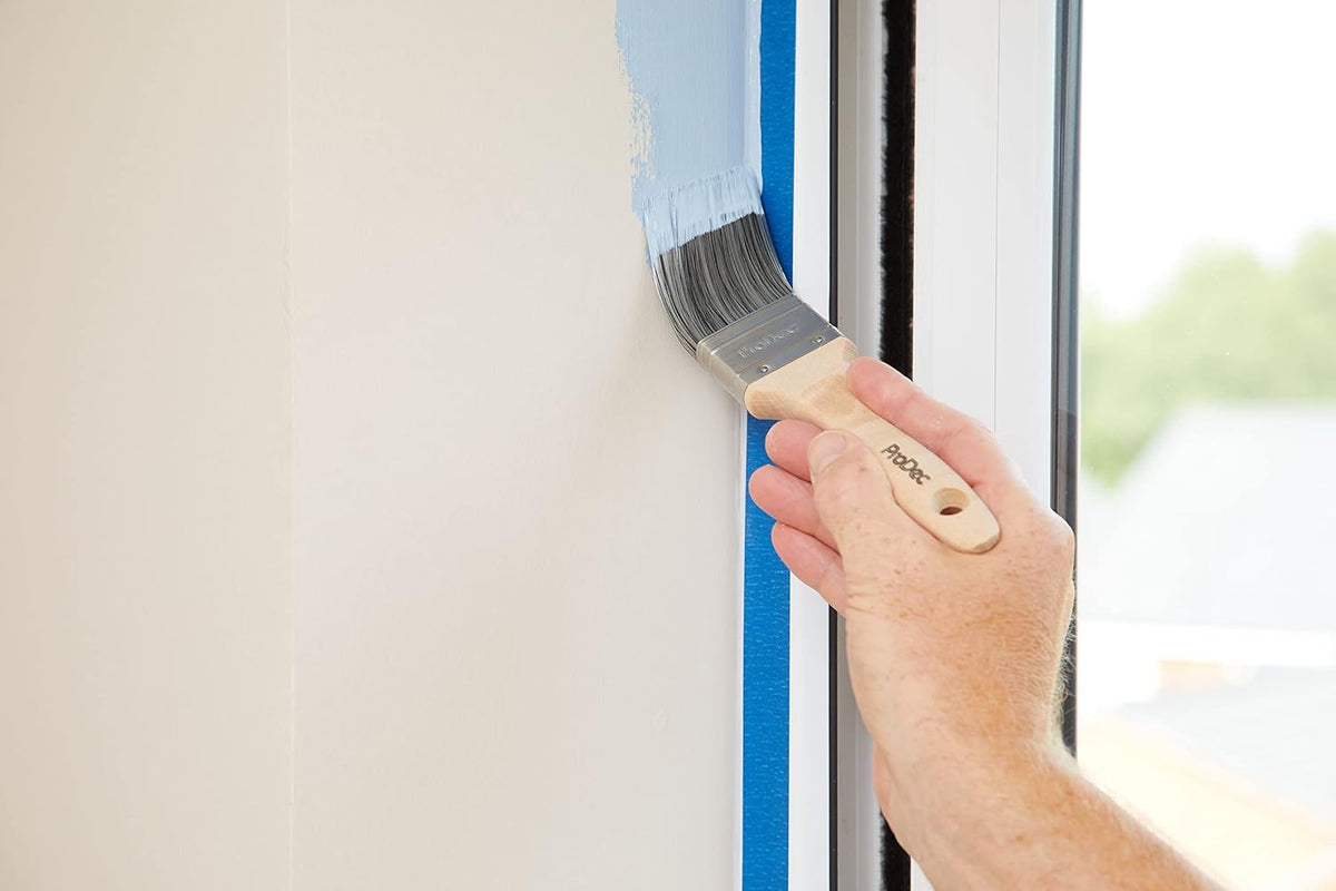 ProDec Trojan 6 piece Synthetic Paint Brush Set for a Smooth Finish Painting with Emulsion, Gloss and Satin Paints