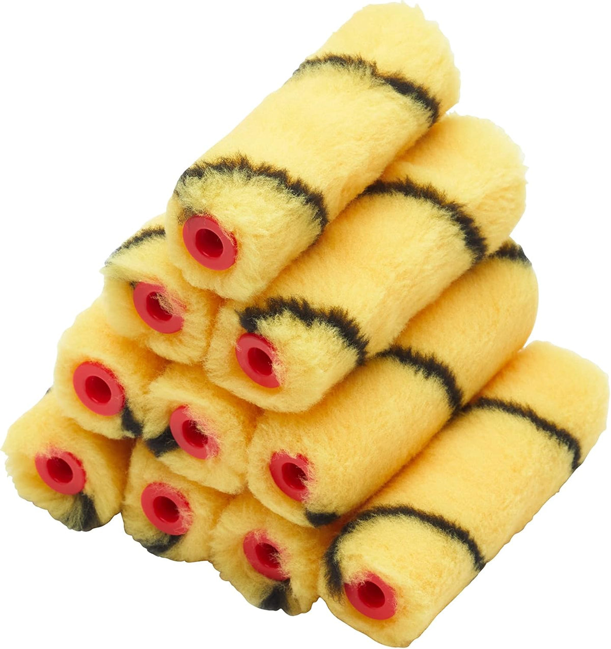 ProDec 10 Pack 4 inch Medium Pile Mini Rollers for a Smooth Finish Painting