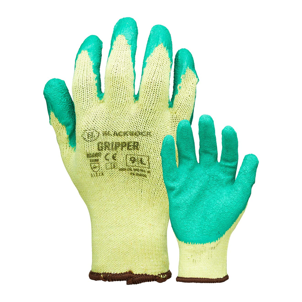 Blackrock Latex Gripper Work Gloves, Gardening, Men and Women, Heavy Duty, Thorn Resistant, Construction, Waterproof Palm