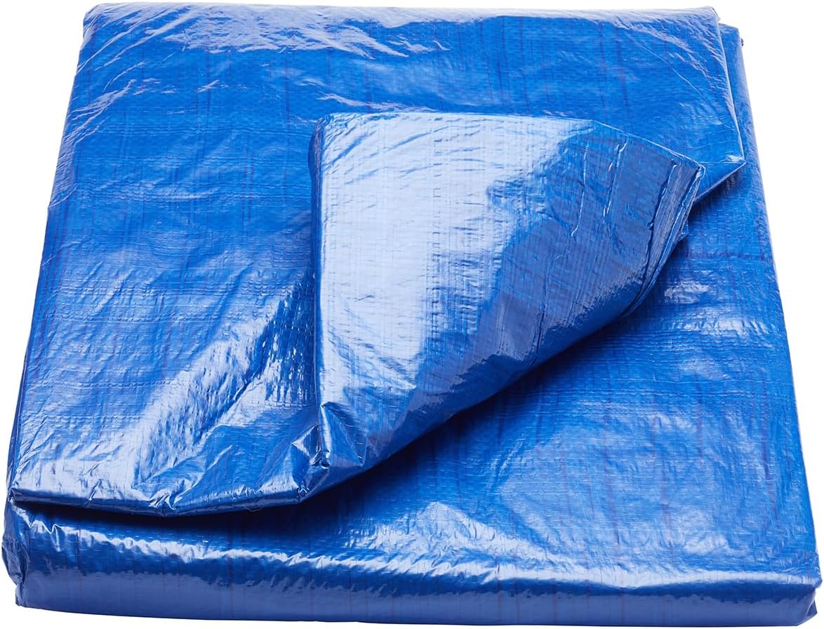 ProDec 24&#39; x 18&#39; Tarpaulin Waterproof Heavy Duty Waterproof Sheet, Double Laminated with Eyelets, Outdoor Furniture Cover
