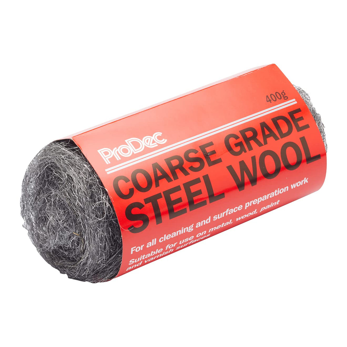 ProDec 400g Coarse Grade Steel Wool, Wire Wool for Cleaning, Polishing & Surface Preparation