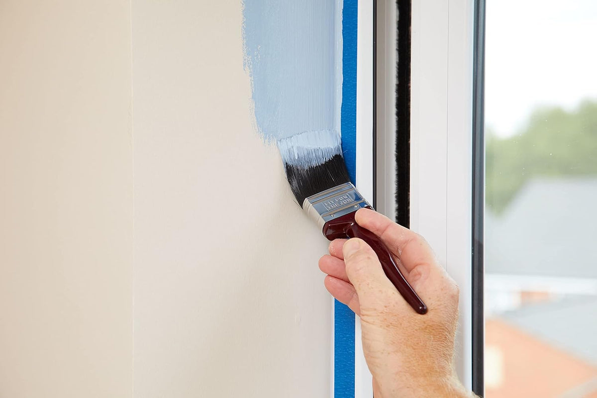 Fit For The Job 5 piece All Purpose Mixed Bristle Paint Brush Set for a Smooth Finish Painting