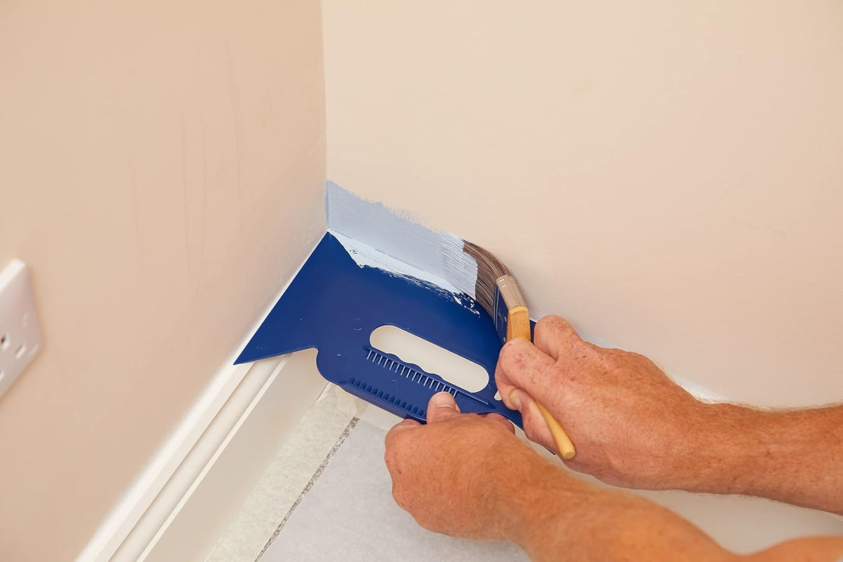 Fit For The Job 10 inch 250mm Paint Shield for Protecting Glass, Wallpaper, Tiles, Carpets &amp; Skirting