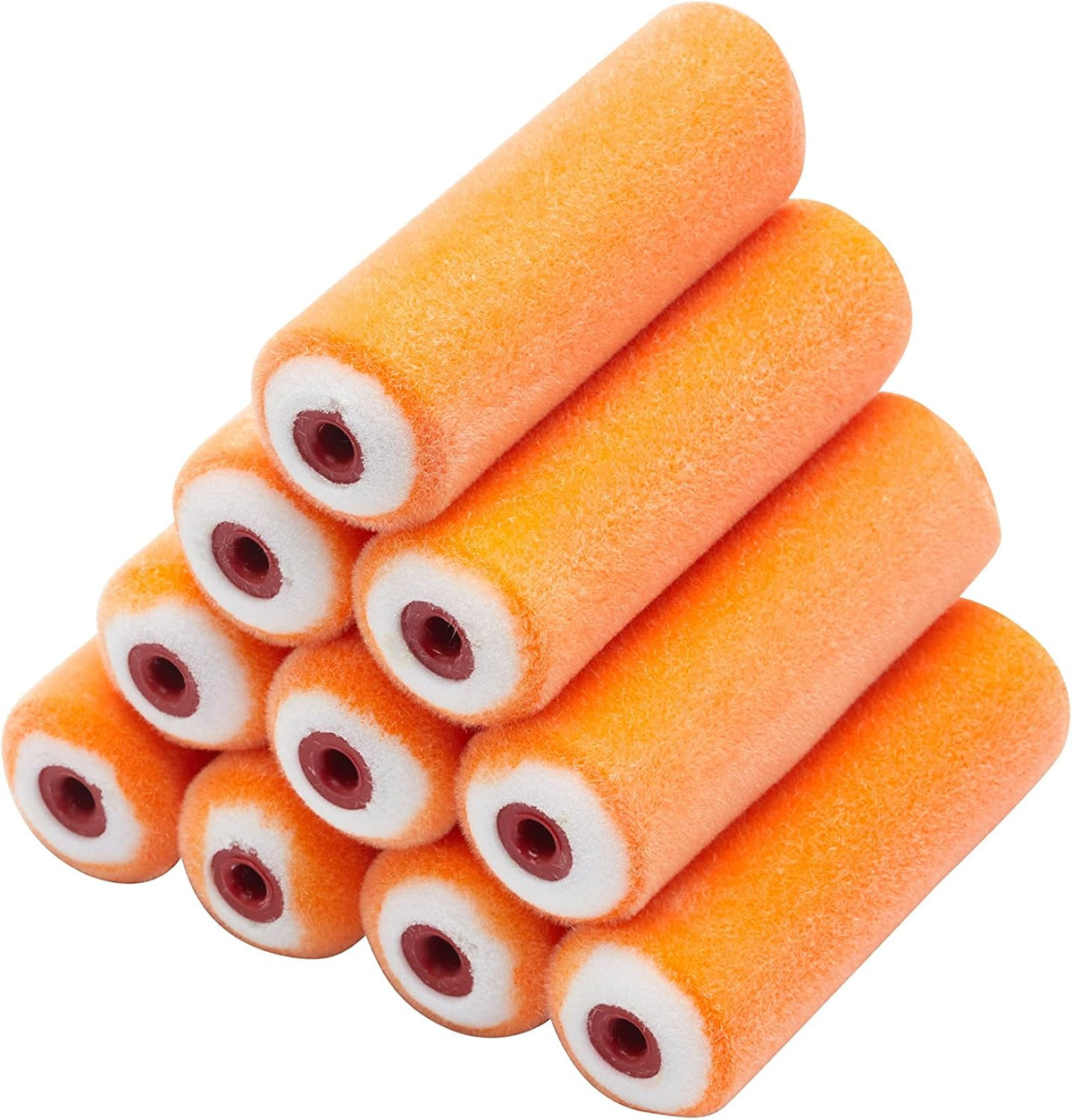 ProDec Advance 10 Pack 4 inch Flock Mini Paint Rollers for an Ultra-Smooth Finish with Gloss