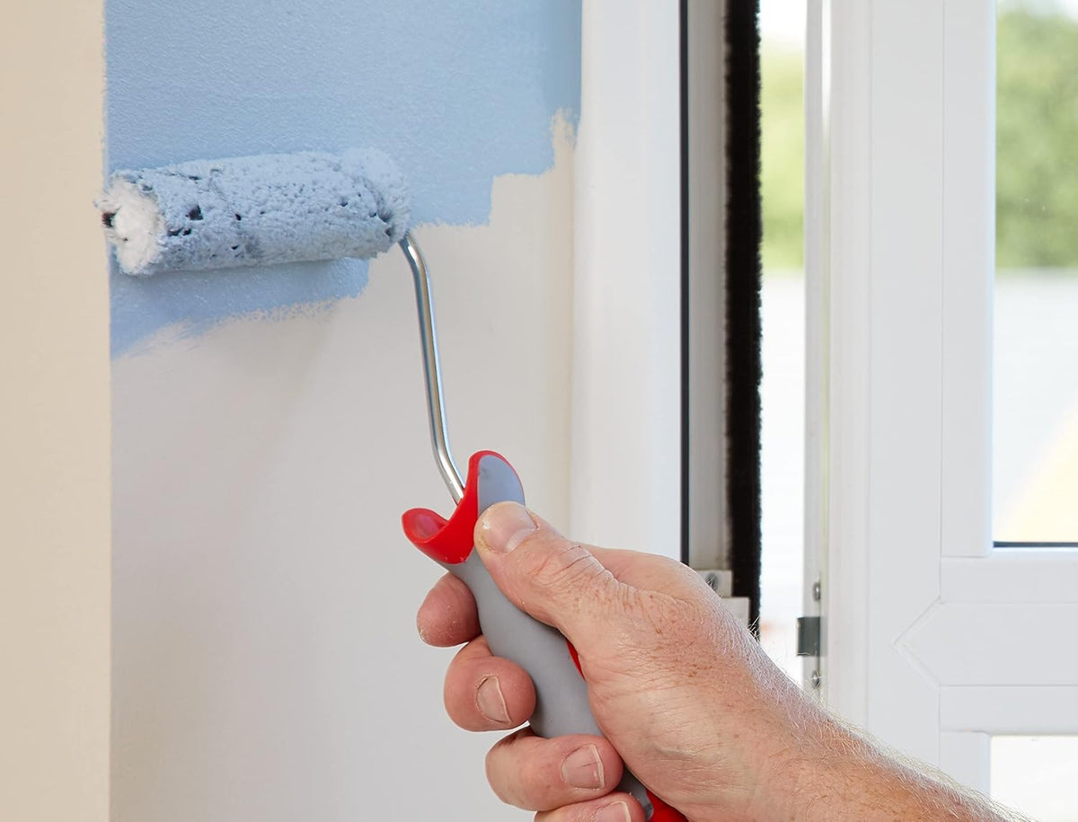 ProDec Advance 11 Piece 4 inch Medium Pile Microfibre Mini Paint Rollers with Frame for a Smooth Finish