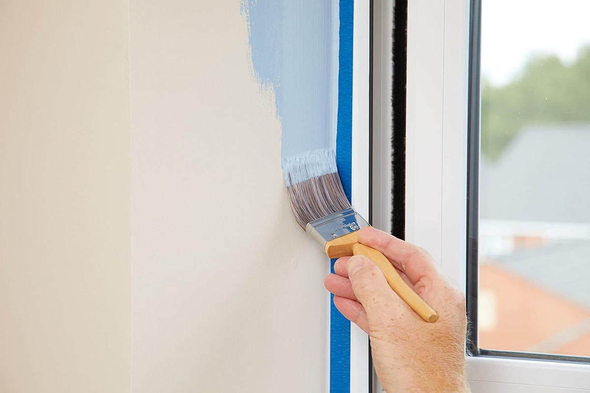 Fit For The Job 5 piece Diamond DIY Paint Brush Set For A Smooth Finish with Emulsion, Gloss and Satin