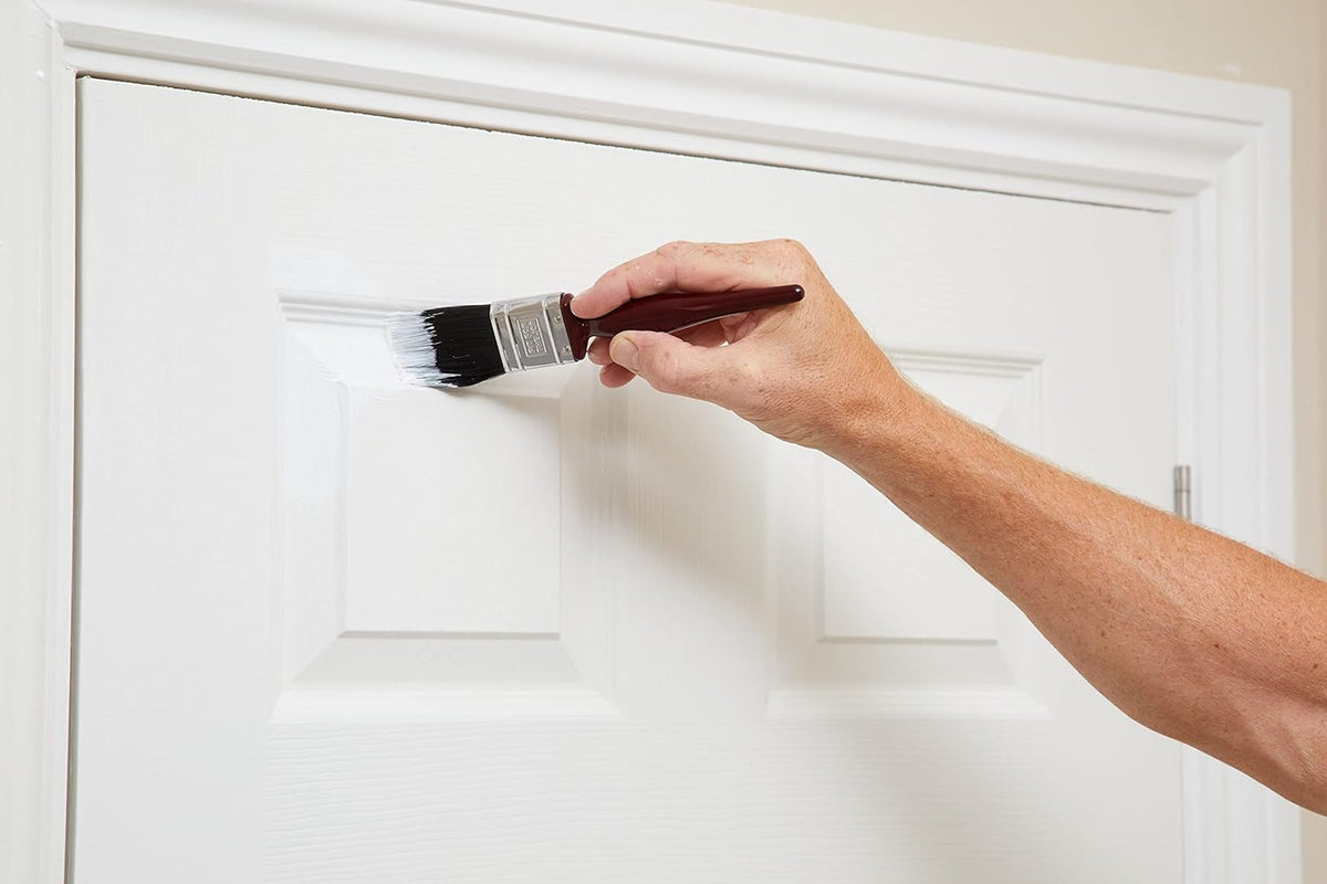 Fit For The Job 5 piece All Purpose Mixed Bristle Paint Brush Set for a Smooth Finish Painting