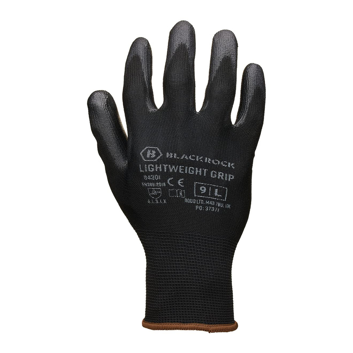 Blackrock PU Work Gloves, Mens and Womens, Gardening, Painters, PPE, Warehouse, for Work Grip