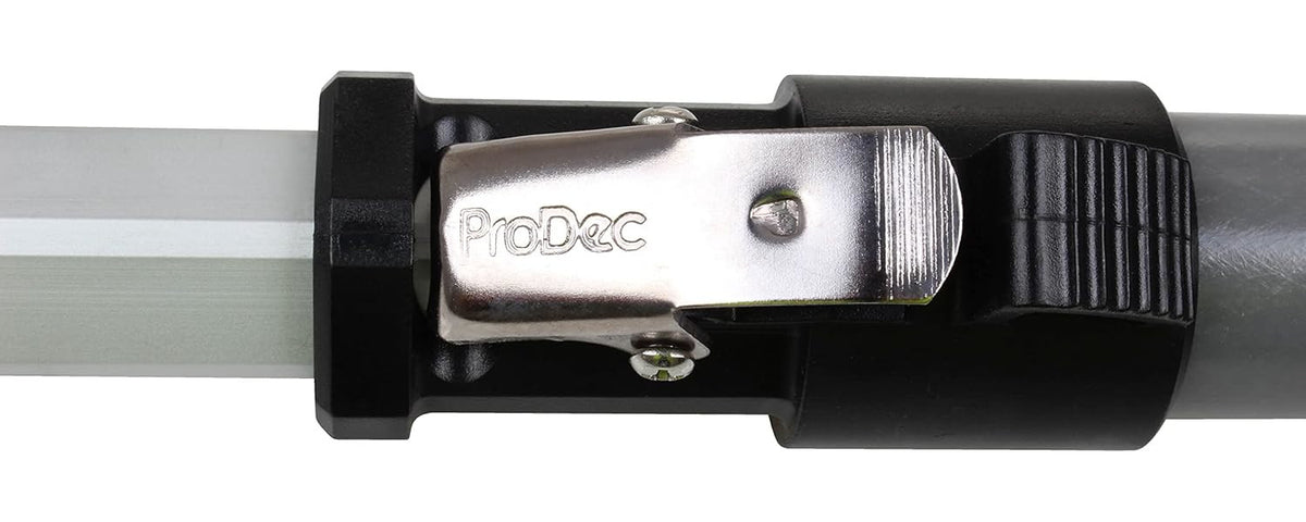 ProDec Advance 2' - 4' (0.6-1.2m) Super Lock Elite Heavy Duty Fibreglass &amp; Aluminium Extension Pole