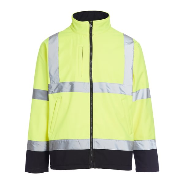 Blackrock Hi Vis Contrast Soft Shell Jacket