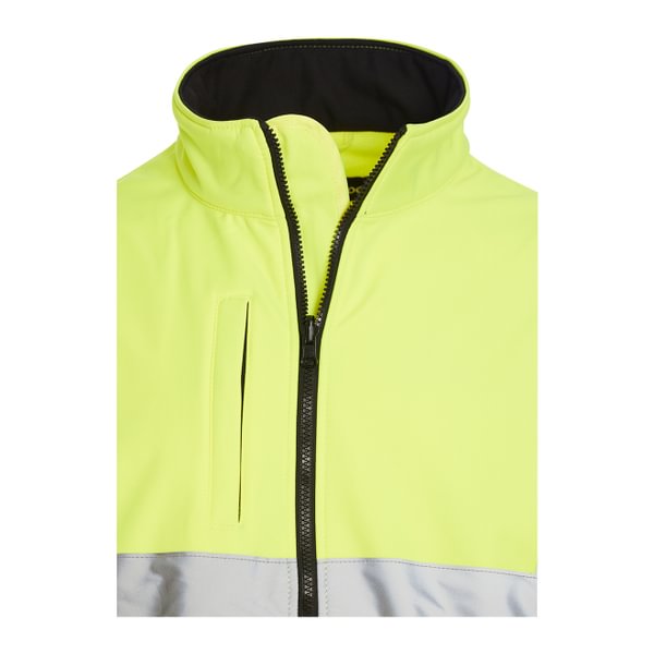Blackrock Hi Vis Contrast Soft Shell Jacket