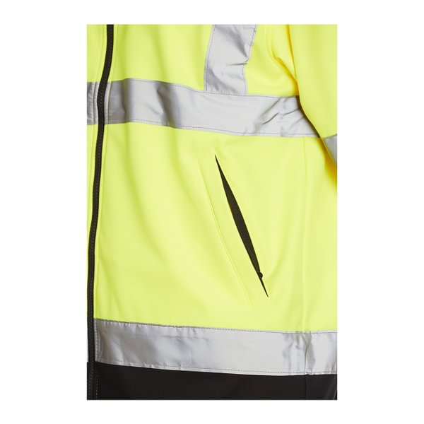 Blackrock Hi Vis Contrast Soft Shell Jacket