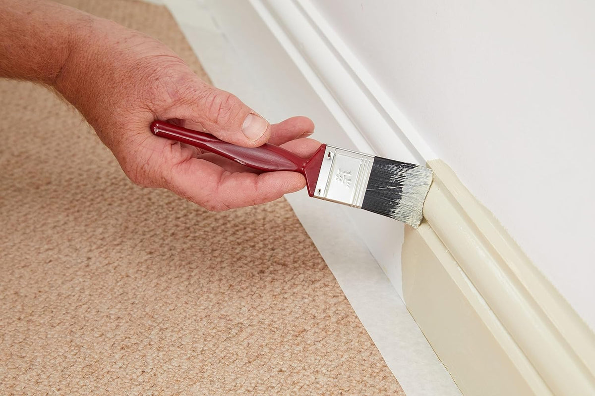 Fit For The Job 10 pc Mixed Sizes Paint Brush Set for a Smooth Finish with Emulsion