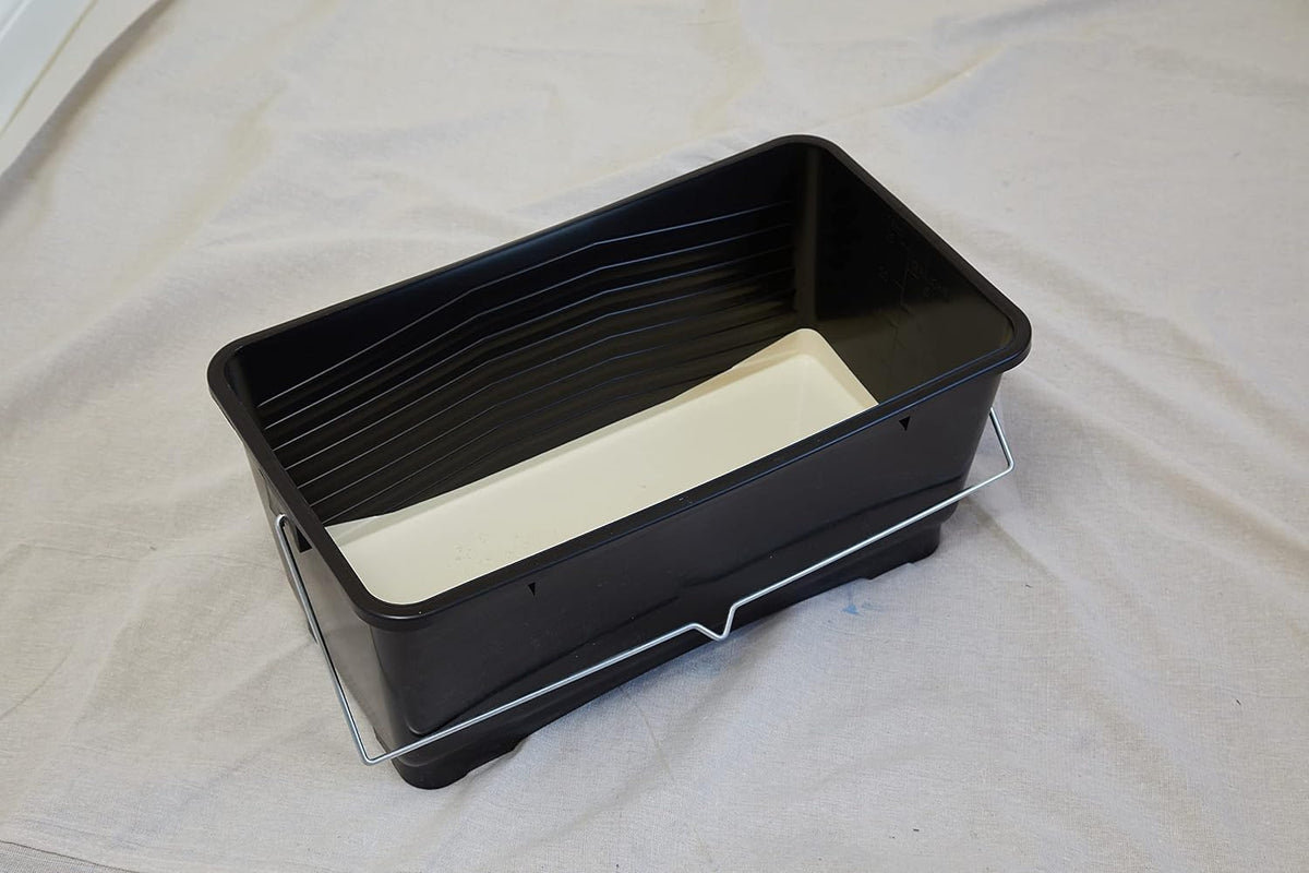 ProDec 25 litre (5 gallon) Extra Large Plastic Paint Scuttle Bucket 100% Recycled Plastic With Metal Carry Handle