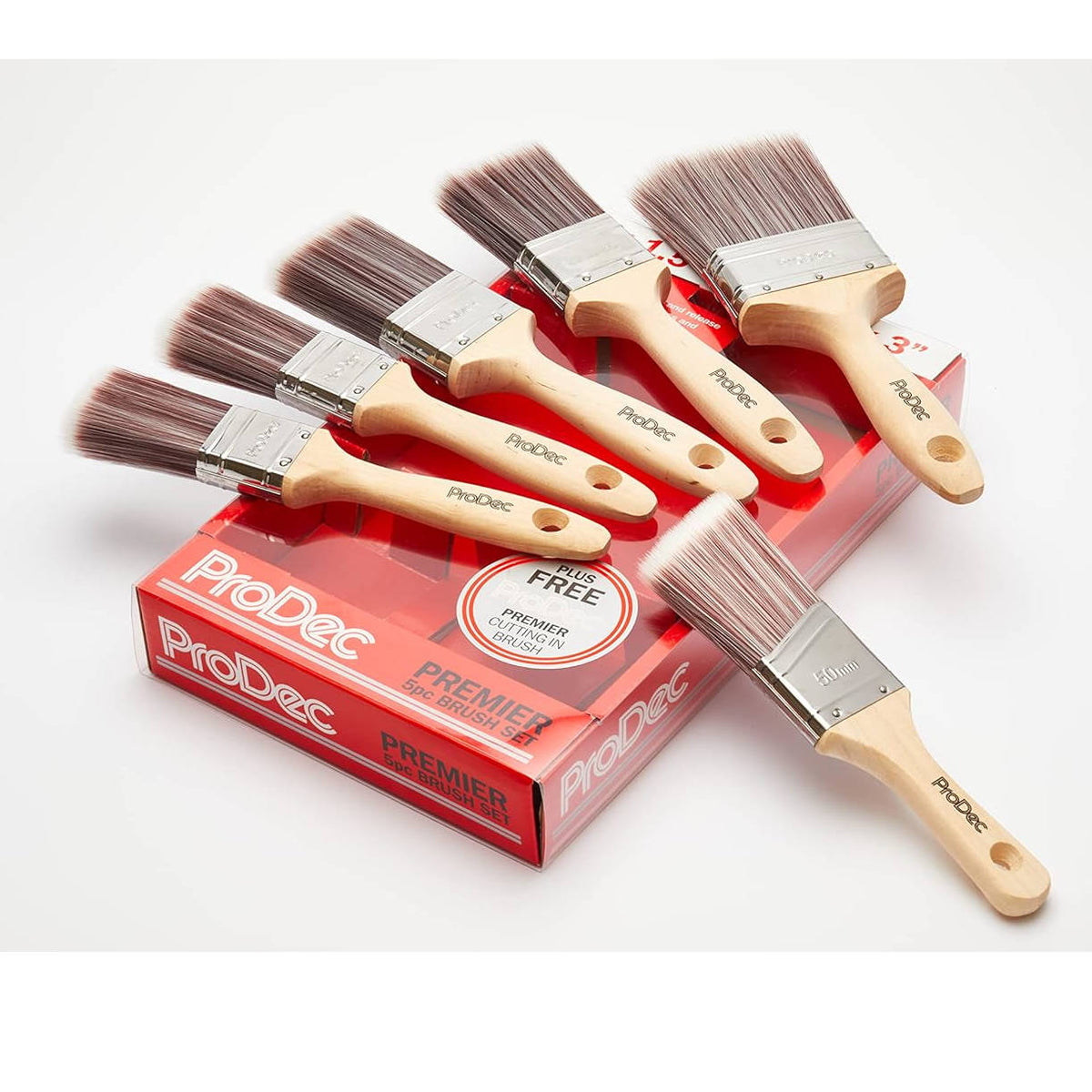 ProDec Premier 6 Piece Set Paint Brushes