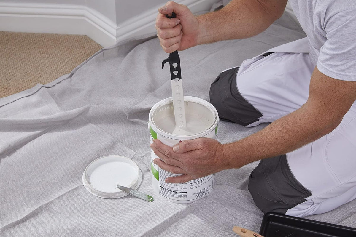 ProDec 380mm 15" Plastic Paint Stirrer Mixing Stick for Fast, Effective Hand Mixing of Up To 10 Litre Tins of Paint