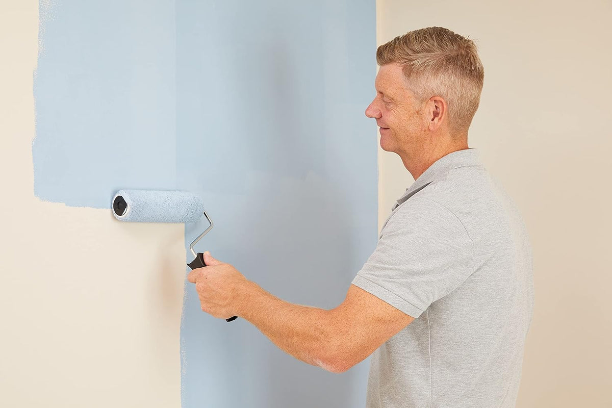 ProDec Contractor 9 inch x 1.75" Medium Pile Trade Quality High Density Polyester Paint Roller for A Smooth Finish Painting