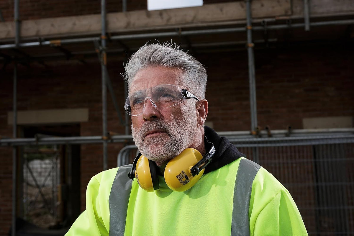 Blackrock Padded Ear Defenders Adults, Comfort, Adjustable, Ear Protection, SNR27db