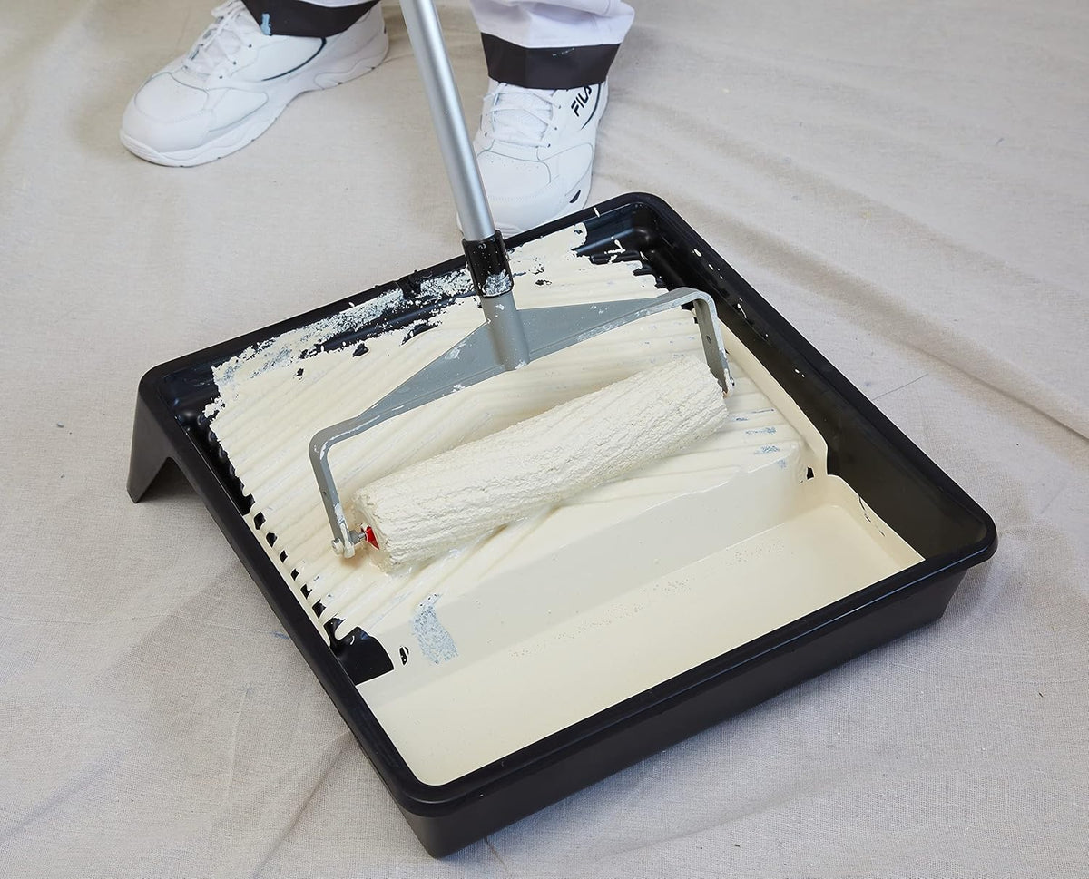 ProDec Heavy Duty 15 inch 100% Recycled Plastic Paint Roller Tray With Textured Anti-Skid Grip