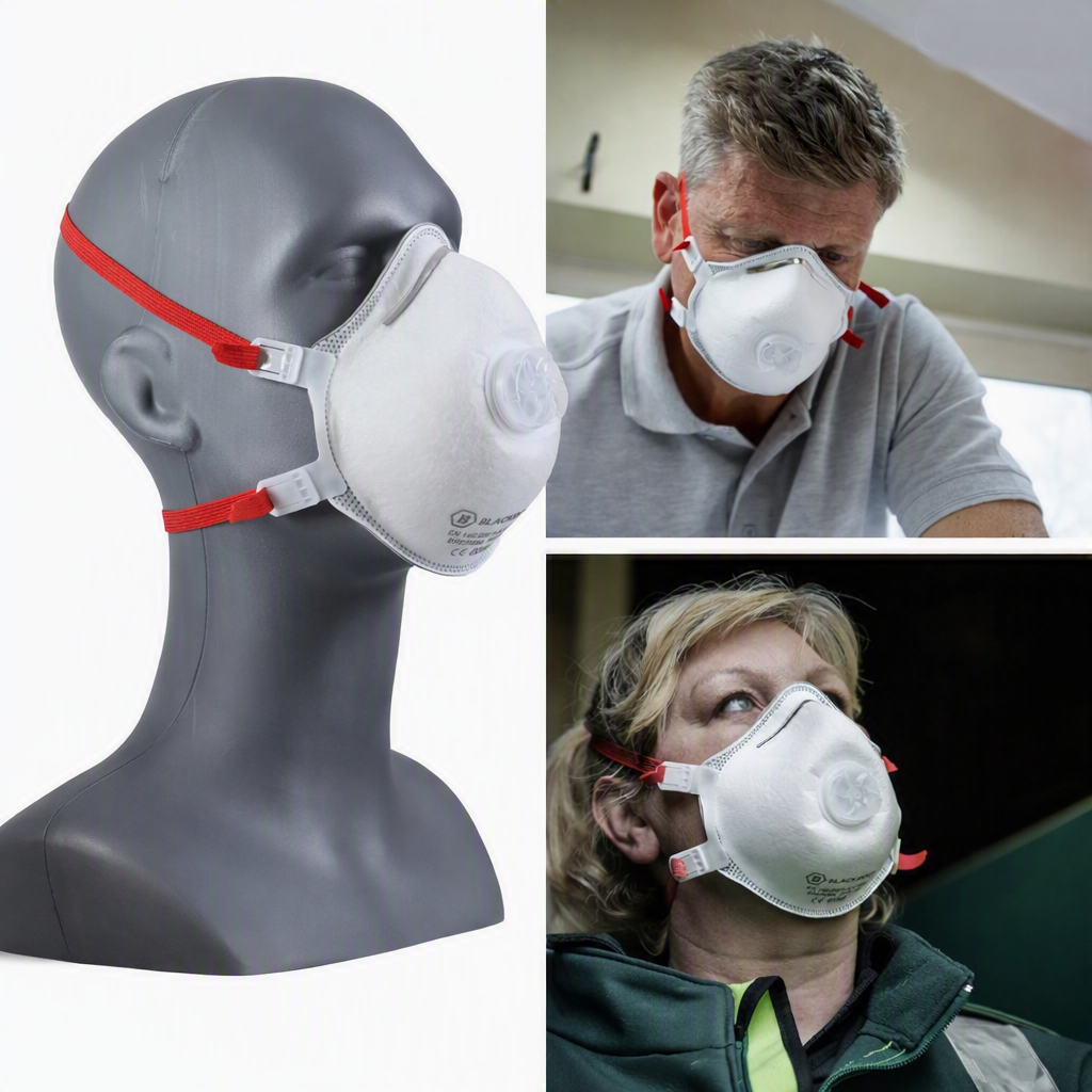 Blackrock Box of 20 Eazi-Breathe FFP3 Fold Flat Disposable Respirators