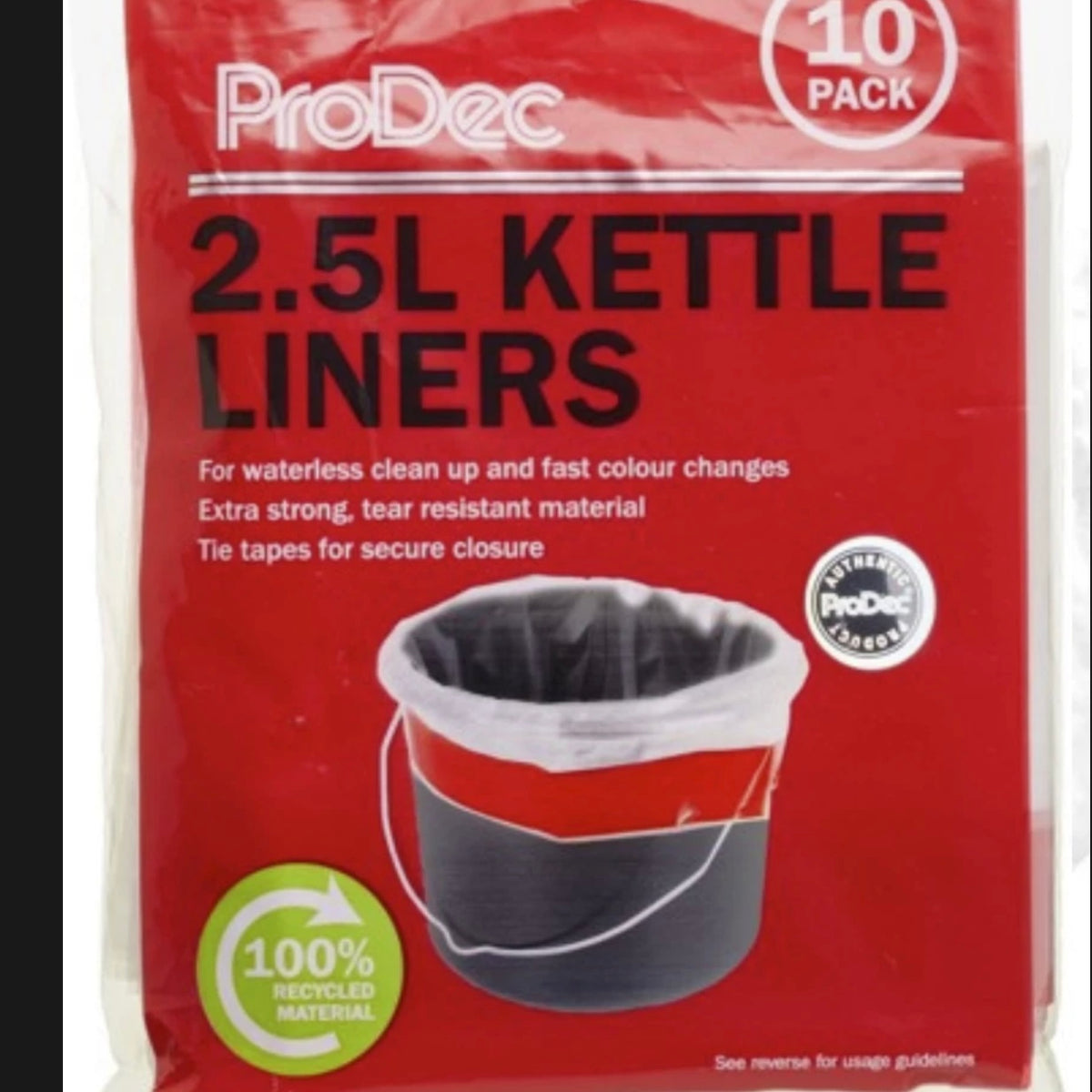 ProDec Kettle Liners for 2.5 Litre Scuttle