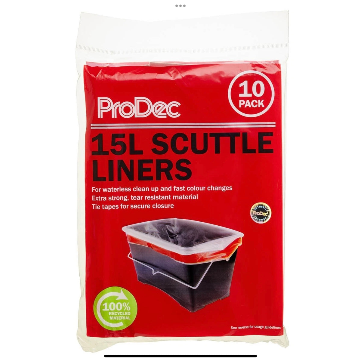 ProDec Scuttle Liners for 15 Litre Scuttle