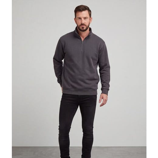 Ultimate Clothing Collection  Everyday 1/4 Zip Sweatshirt UCC005