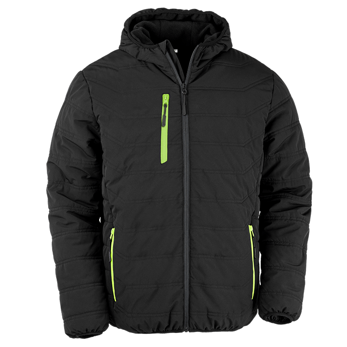 Result Black Compass Padded Winter Jacket