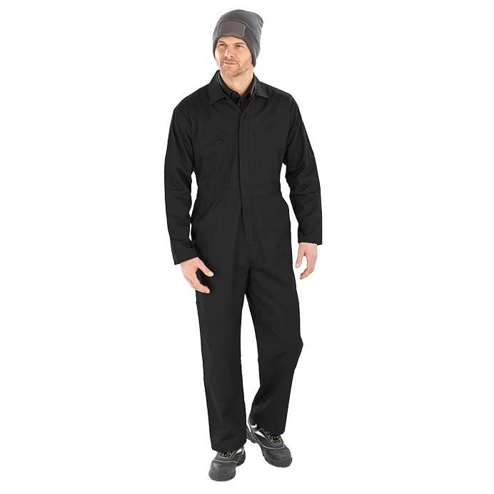 Result Recycled Action Overall with zip front