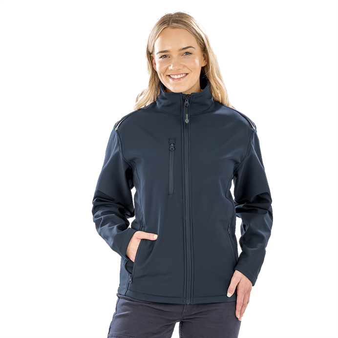 Result Women&#39;s Recycled 3-Layer Printable Softshell Jacket