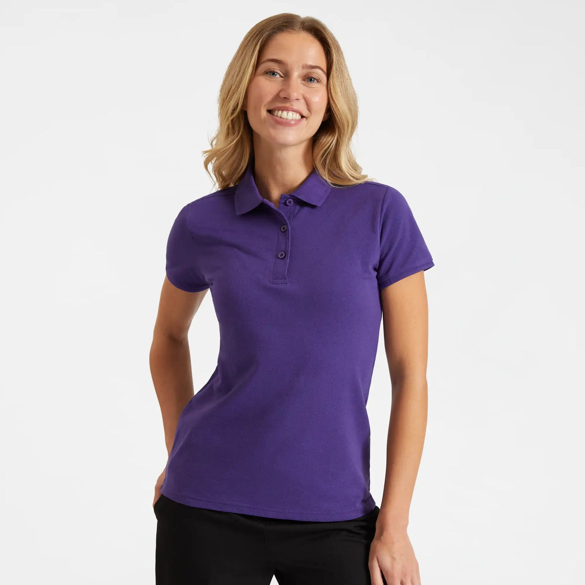 Ladies Active Cotton Poloshirt
