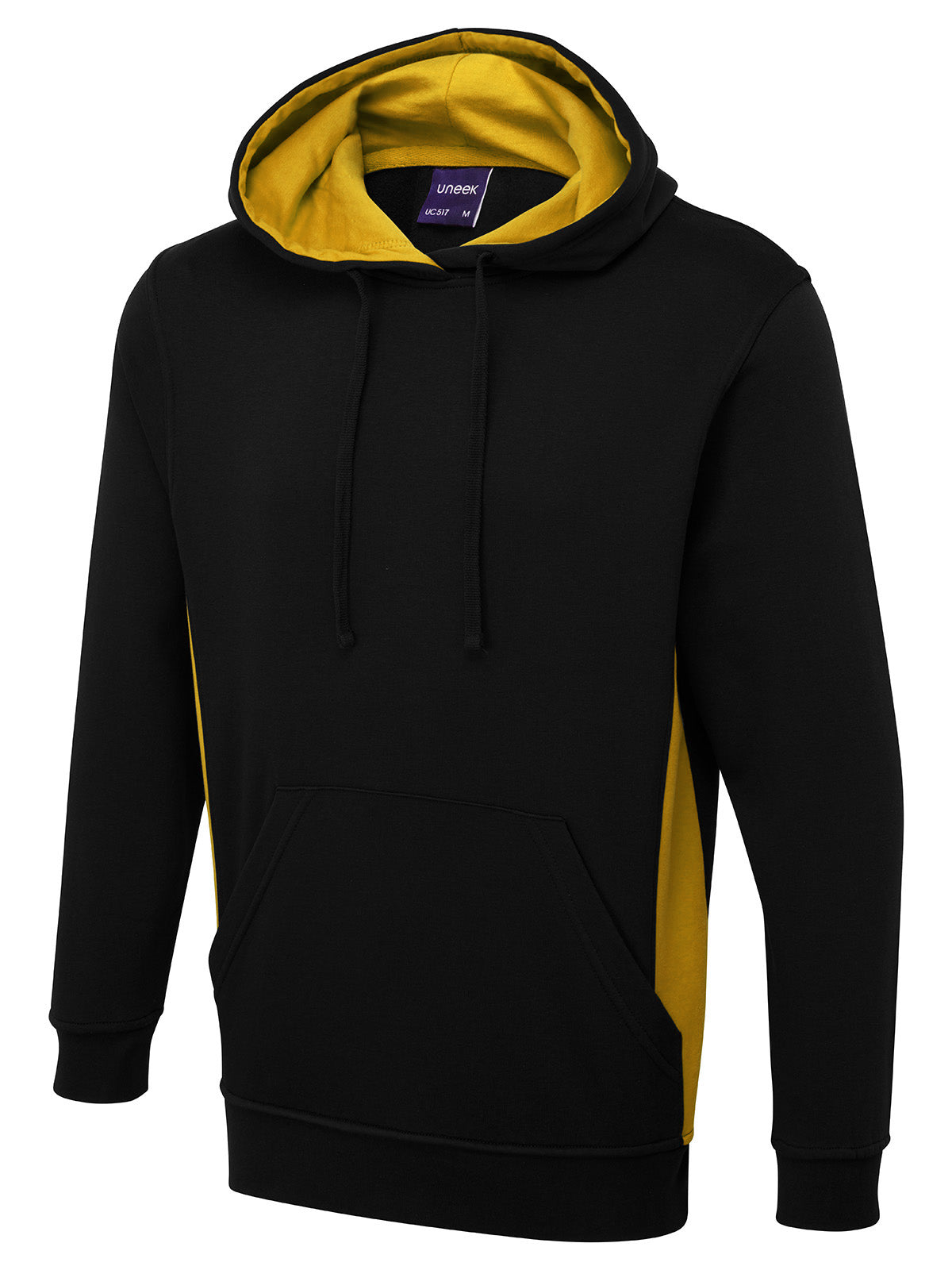 Uneek UC517 Two Tone Hooded Sweatshirt