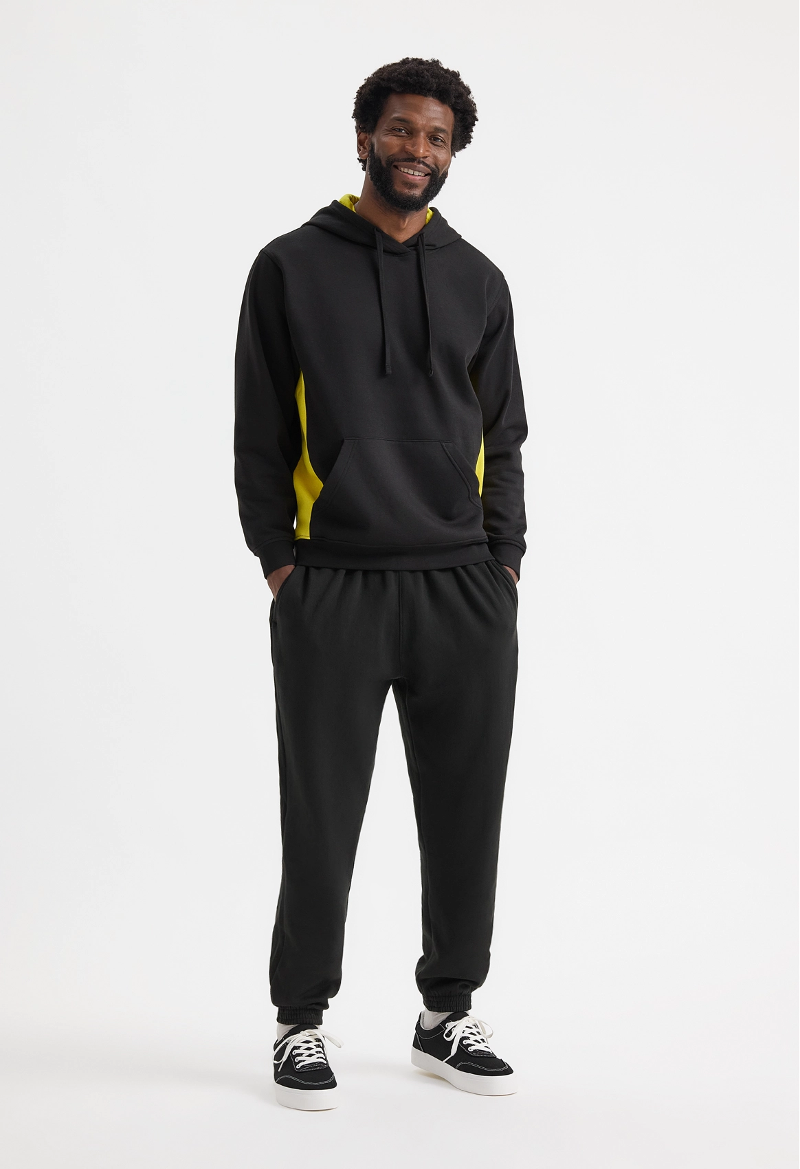 Uneek UC517 Two Tone Hooded Sweatshirt