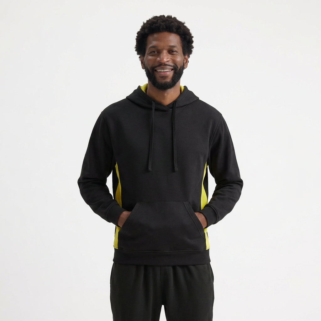 Uneek UC517 Two Tone Hooded Sweatshirt