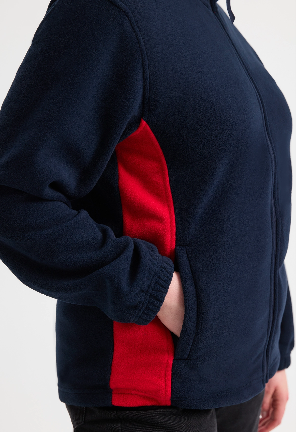 Uneek UC617 Two Tone Full Zip Fleece Jacket