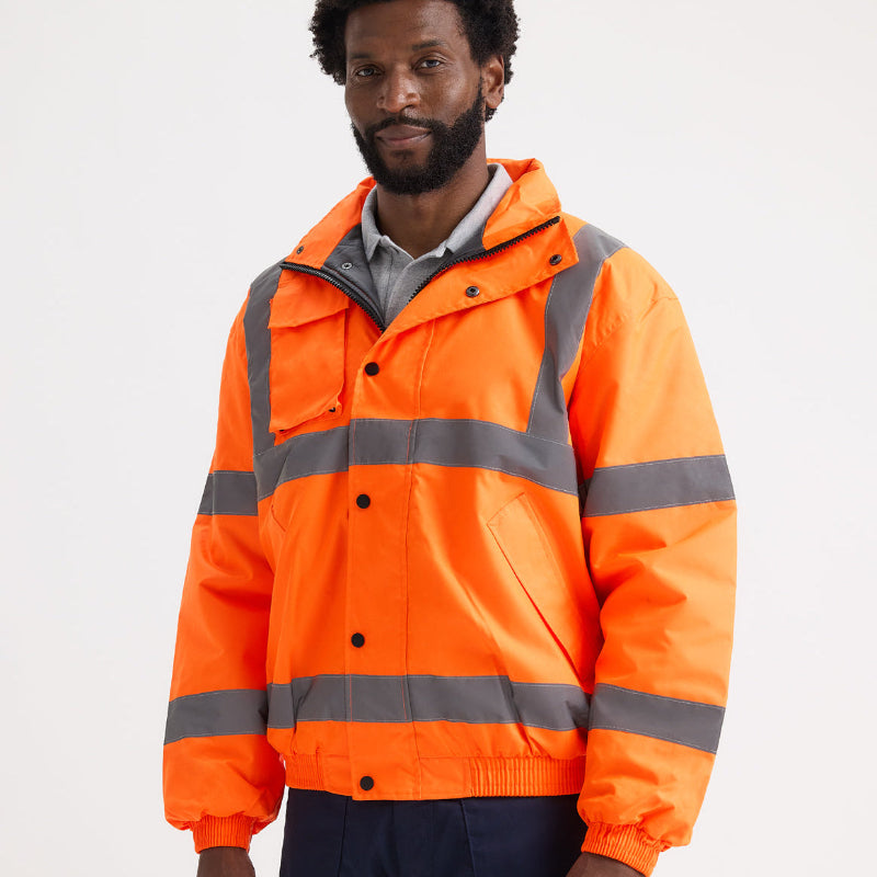 Uneek UC804 High Visibility Bomber Jacket